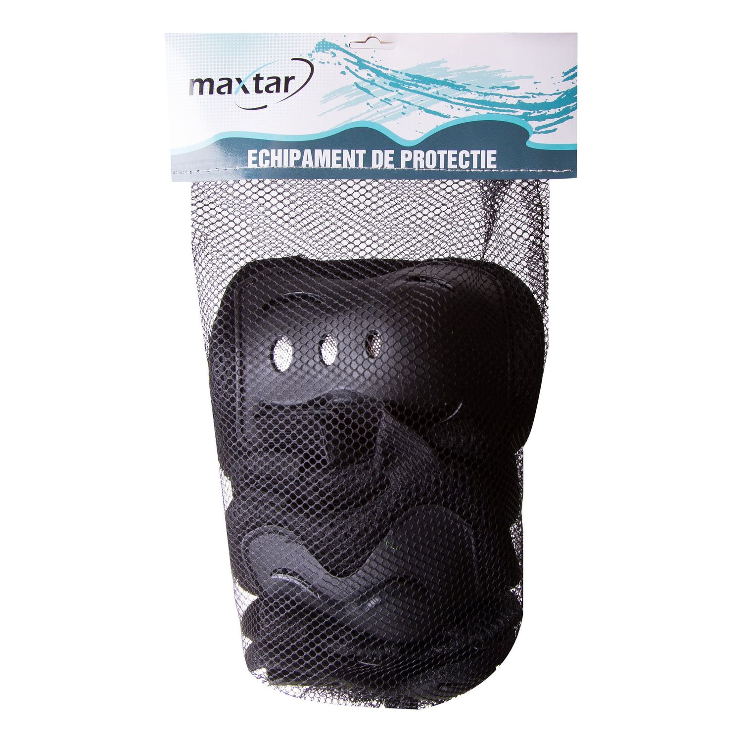 Maxtar Set Protectii Coate, Genunchi Si Brate, Marime L, Neg fotografia produsului
