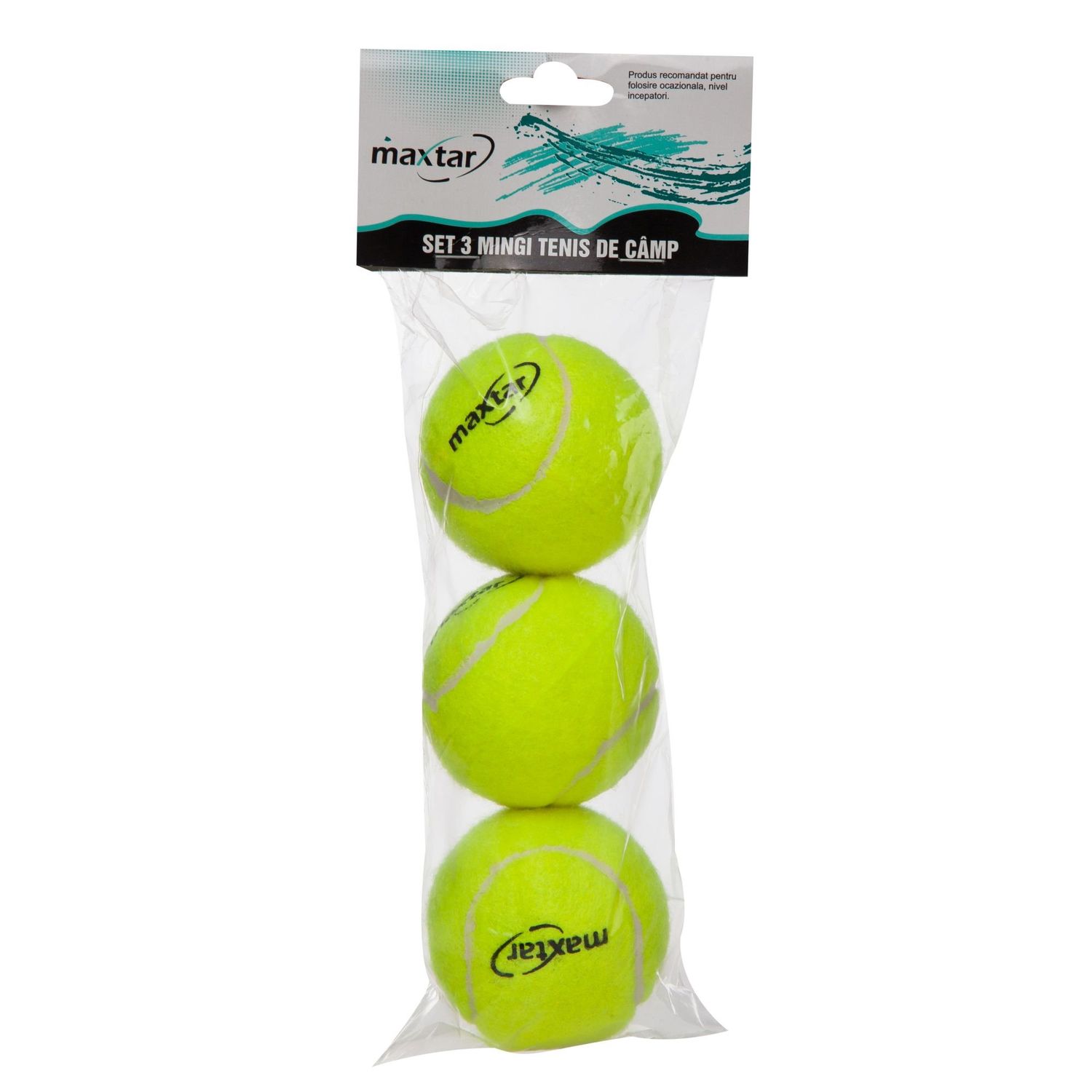 Maxtar Set 3 Mingi Tenis De Camp fotografia produsului