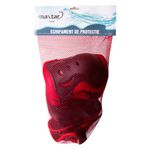 Maxtar Set Protectii Coate, Genunchi Si Brate, Marime L, Ros fotografia produsului