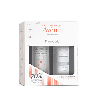 Pachet Crema de zi anti – aging Avene PhysioLift 30 ml + Apa termala AVENE 150 ml Avene