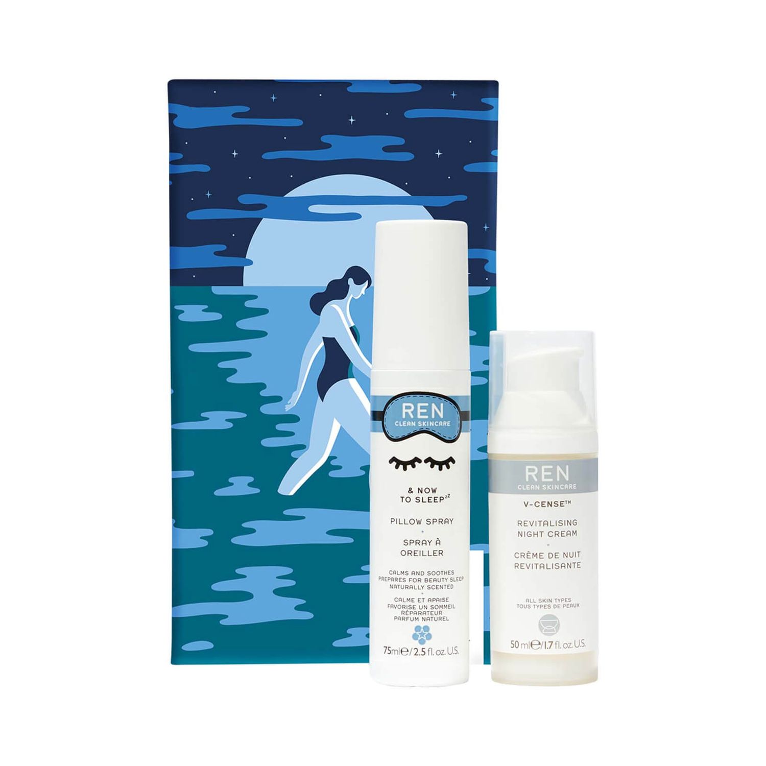 Set crema de noapte Ren, Scent To Sleep, 2 bucati fotografia produsului