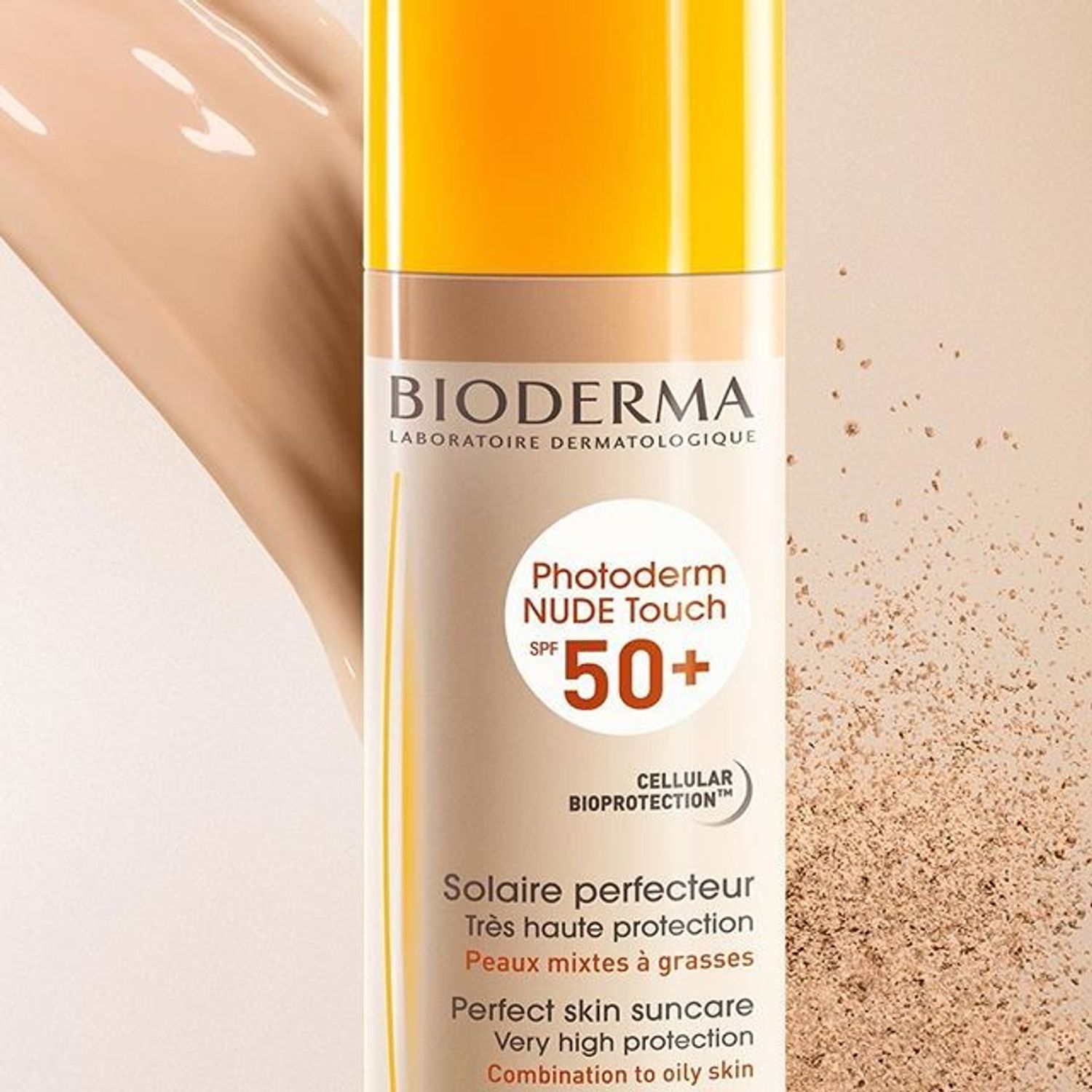 Lotiune Bioderma Photoderm Nude Touch spf 50+ , deschis , 40 ml fotografia produsului View 2 L