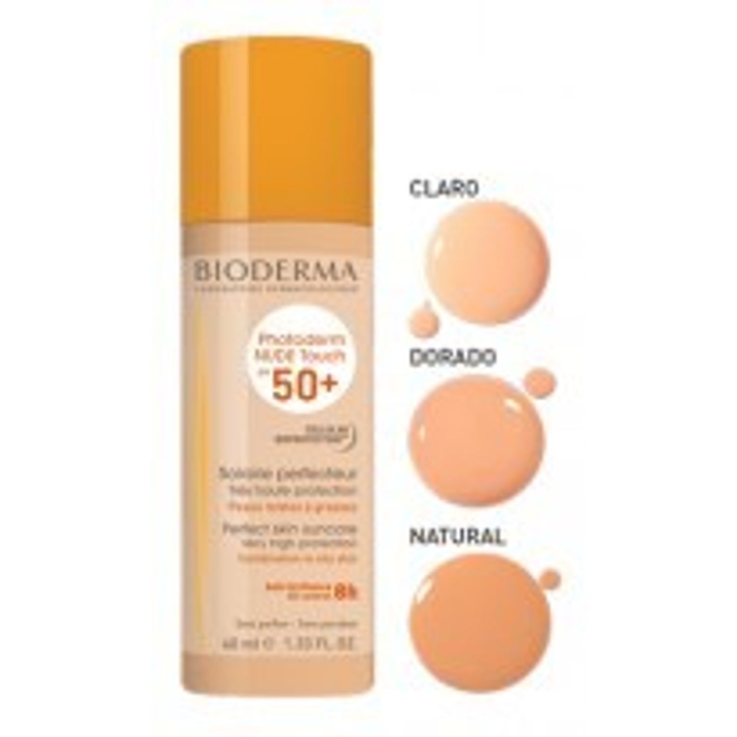 Lotiune Bioderma Photoderm Nude Touch spf 50+ , deschis , 40 ml fotografia produsului View 3 L