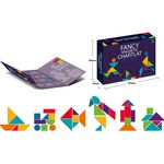 Puzzle tabla maganetica - Forme geometrice, 27 piese fotografia produsului