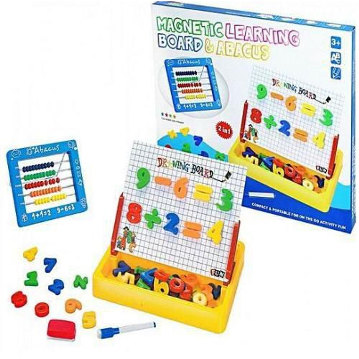 Joc educativ cifre cu magneti si numaratoare Magnetic Learning fotografia produsului View 4 L