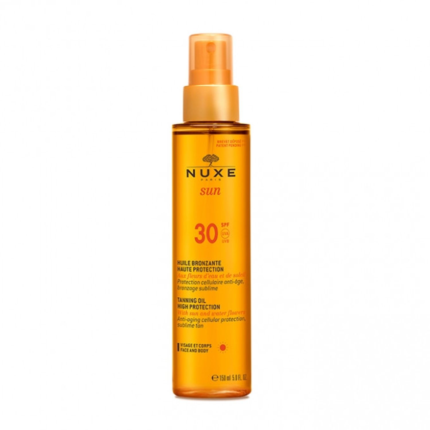 Ulei pentru plaja SPF 30 Nuxe Sun 150 ml фото продукта