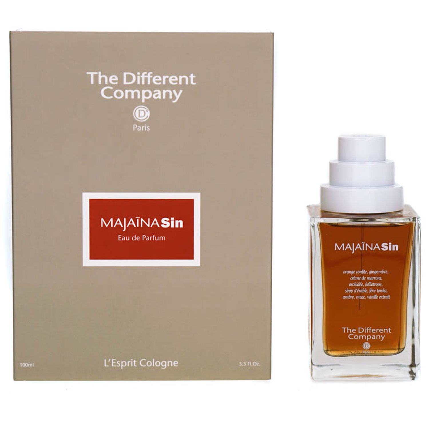 Apa De Parfum The Different Company Maja&iuml;naSin, 100 Ml fotografia produsului View 2 L