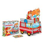 Puzzle Gigant 3D - Pompieri, 12 piese fotografia produsului