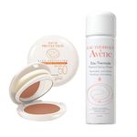 Set Avene Pudra compacta SPF 50, nuanta Sable, Apa termala Avene, 50 ml fotografia produsului