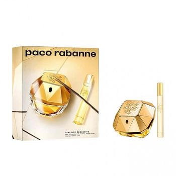 Set Apa de parfum Paco Rabanne Lady Million 2 x 30 ml elefant.ro