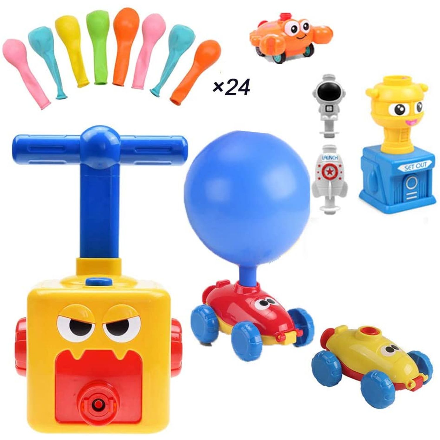 Dispozitiv de umflat baloane cu acesorii masinute fotografia produsului View 2 L