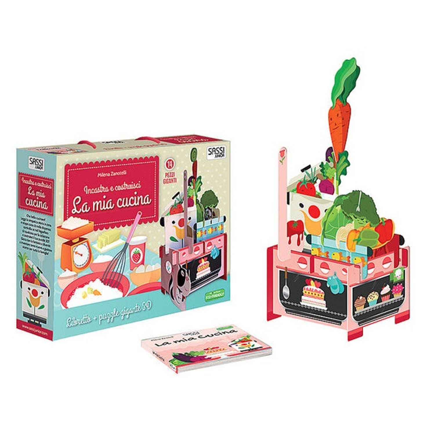 Puzzle Gigant 3D - Bucatarie, 14 piese fotografia produsului