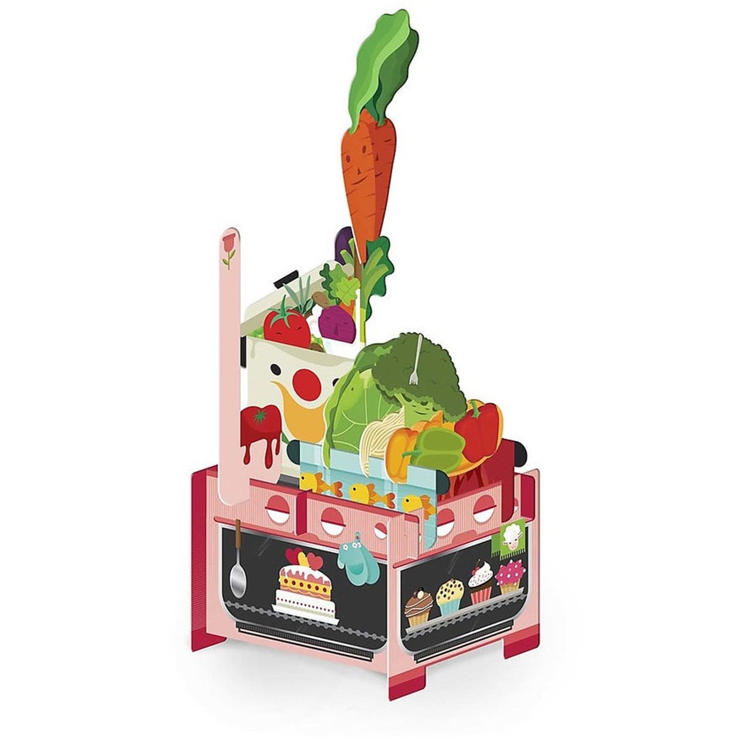 Puzzle Gigant 3D - Bucatarie, 14 piese fotografia produsului View 2 L