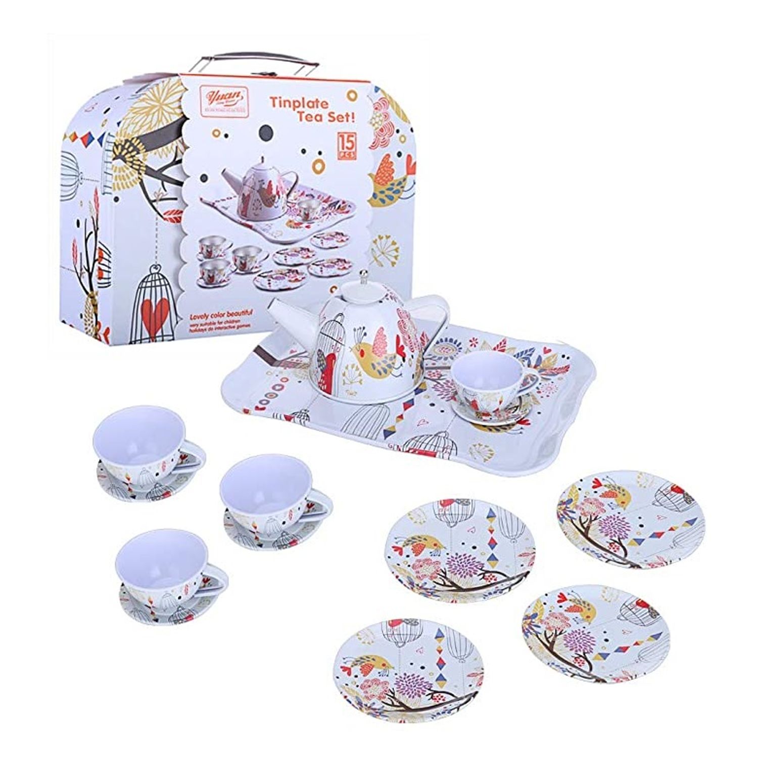 Set de joaca ceainic Tea Tiny, 15 piese fotografia produsului