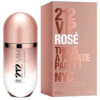 Apa de parfum Carolina Herrera 212 VIP Rose Are You On The List?, 125 ml, pentru femei