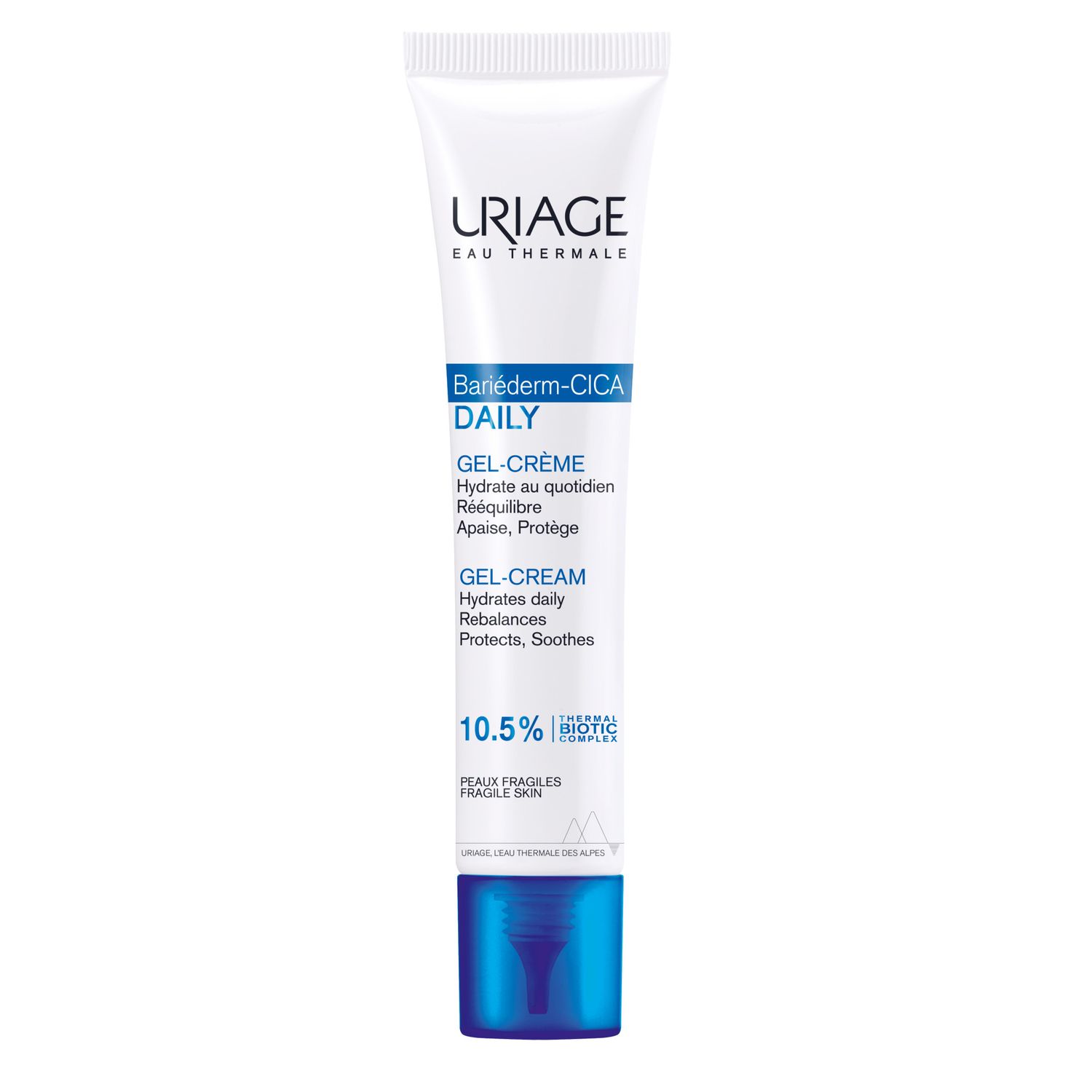 Gel crema Uriage Bariederm Cica Daily pentru pielea fragilizata si deteriorata, 40 ml fotografia produsului