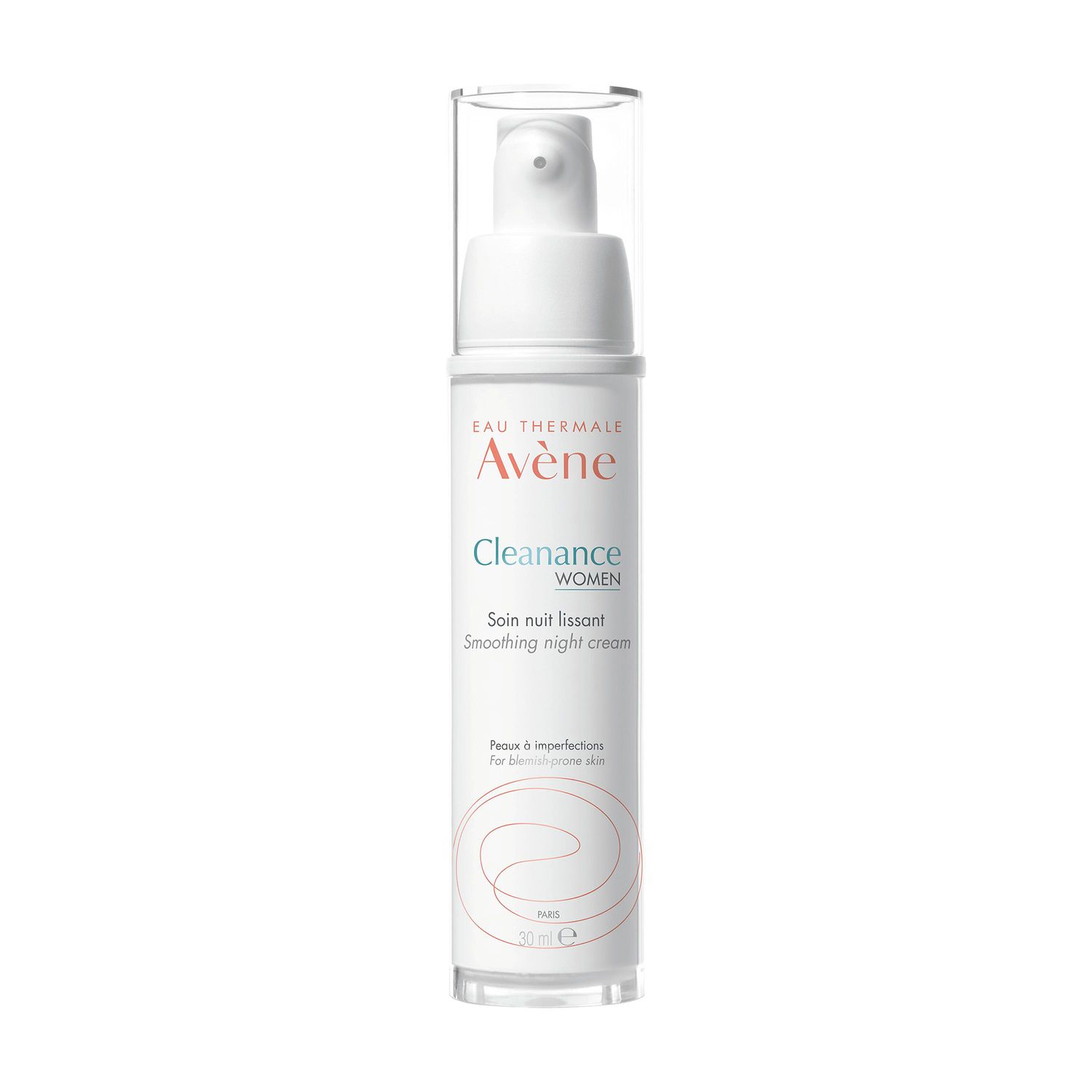 Crema de noapte Avene Cleanance Women cu efect de netezire, 30 ml fotografia produsului