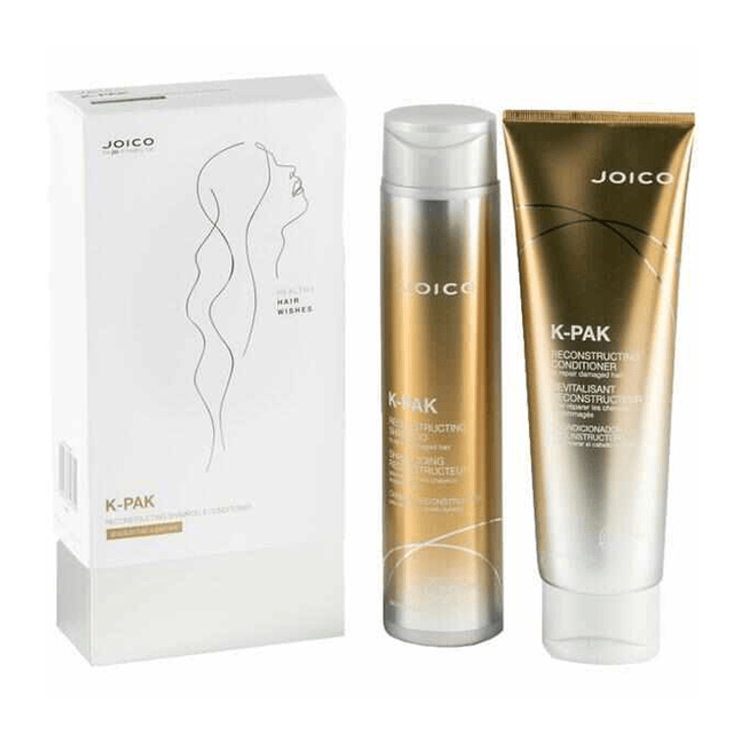 Kit pentru ingrijirea parului Joico K-Pak Reconstructing, Sampon 300 ml, Balsam 250 ml fotografia produsului
