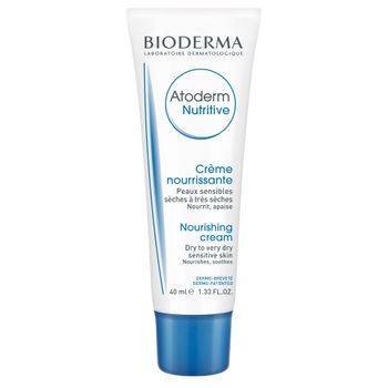 Crema de fata Bioderma Atoderm Nutritive pentru ten uscat si foarte uscat, 40 ml