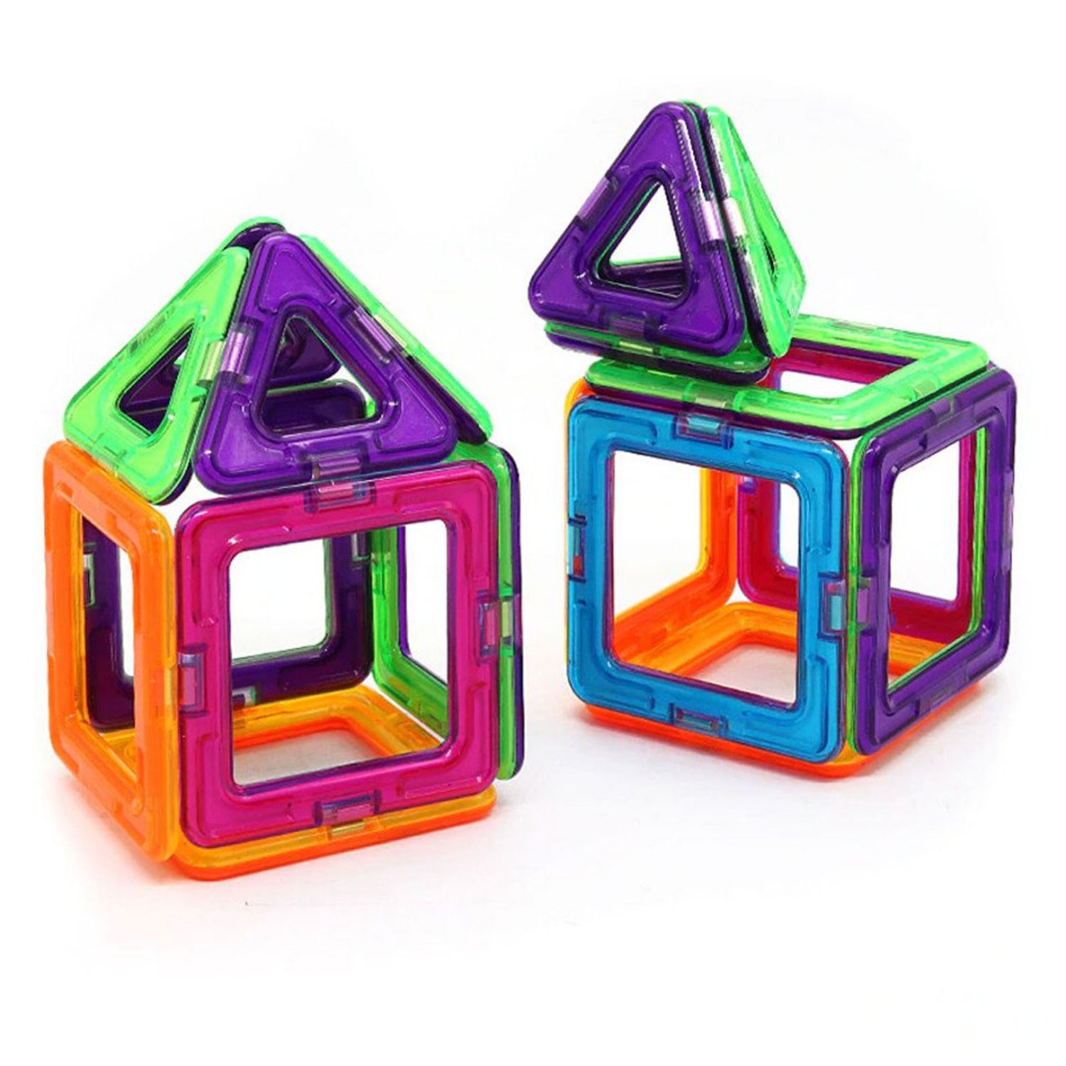 Set Piese Magnetice de construit, 51 piese fotografia produsului