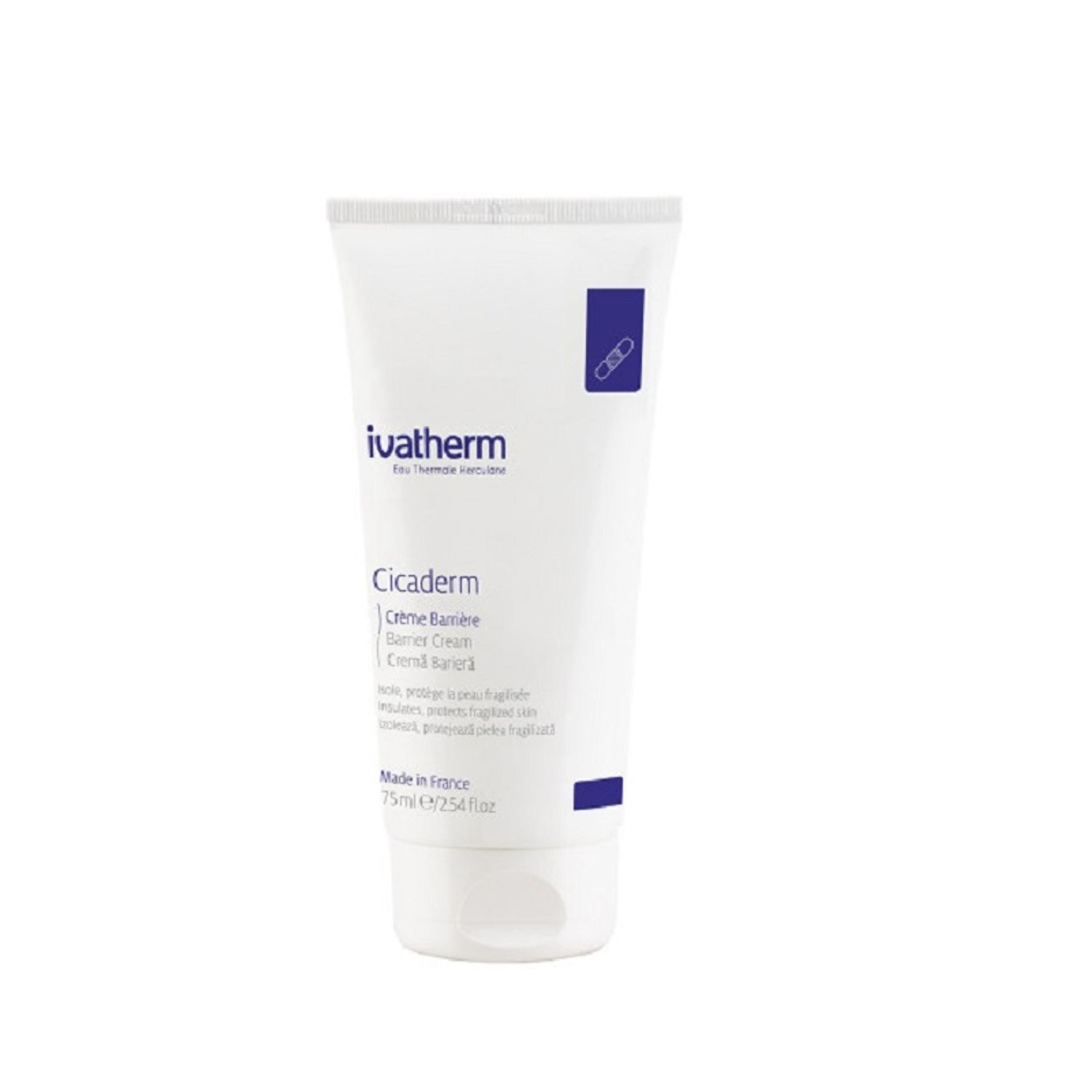 Crema Bariera Cicaderm, Ivatherm, Unisex, 75 ml fotografia produsului