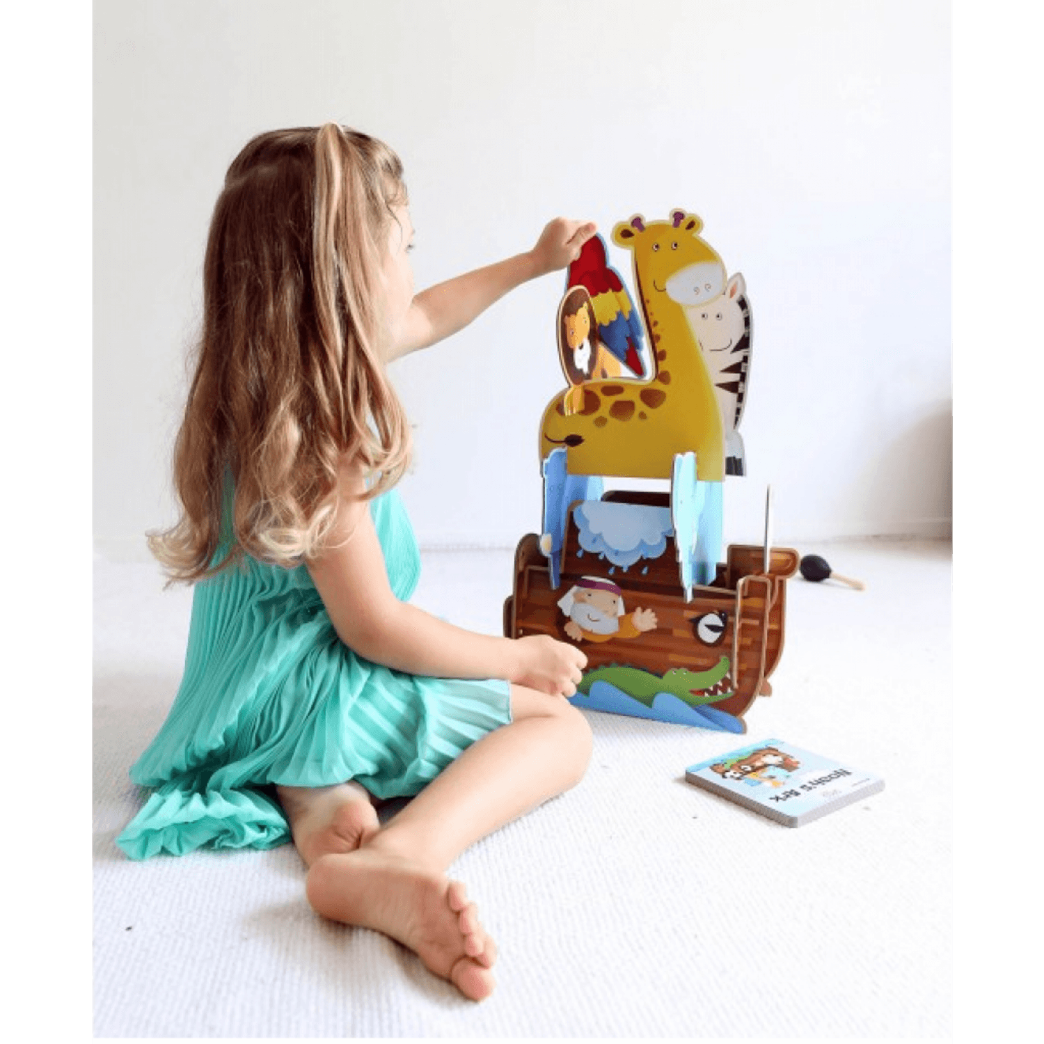 Puzzle Gigant 3D - Arca lui Noe, 12 piese fotografia produsului View 3 L