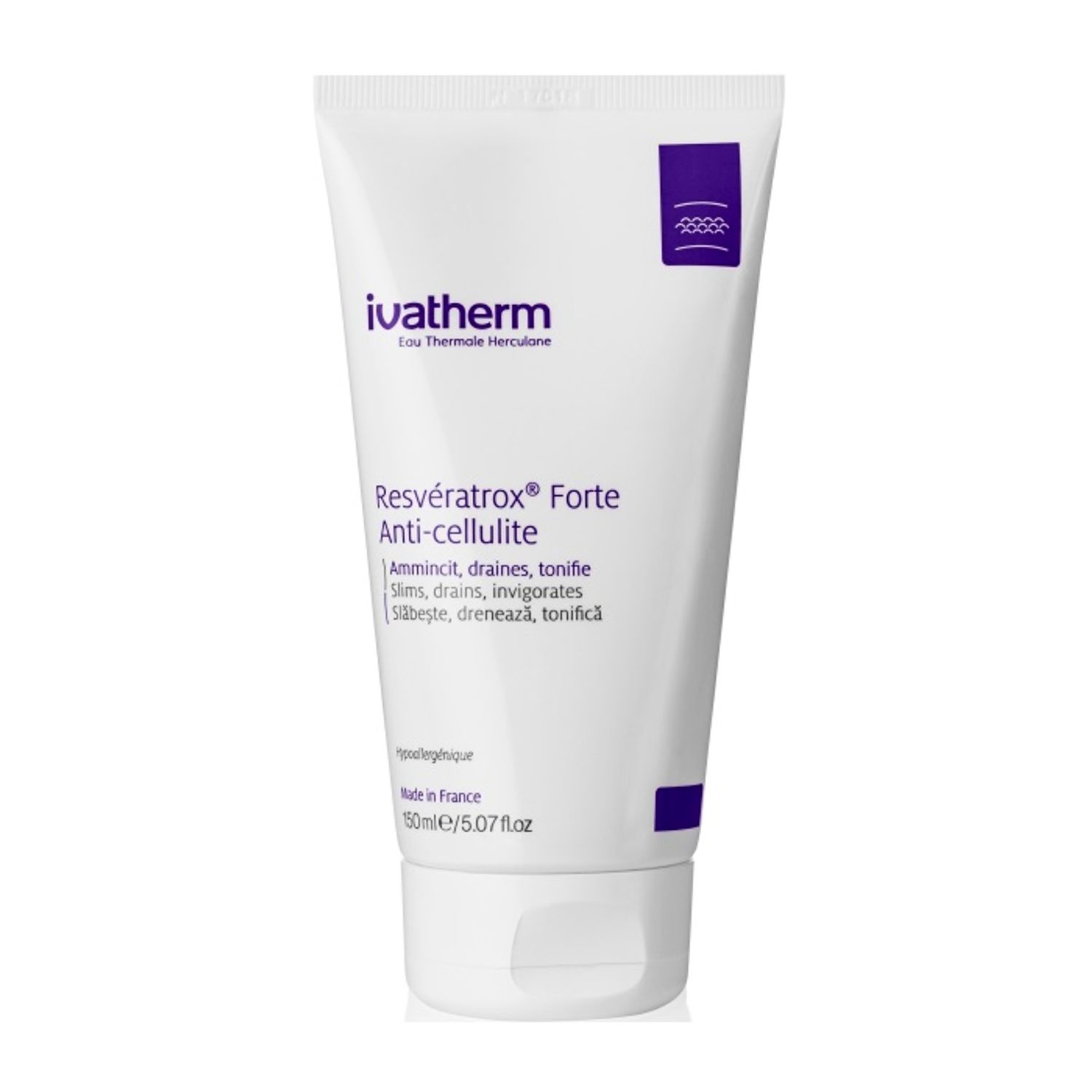 Crema anticelulitica Resveratrox Forte Ivatherm, 150 ml fotografia produsului