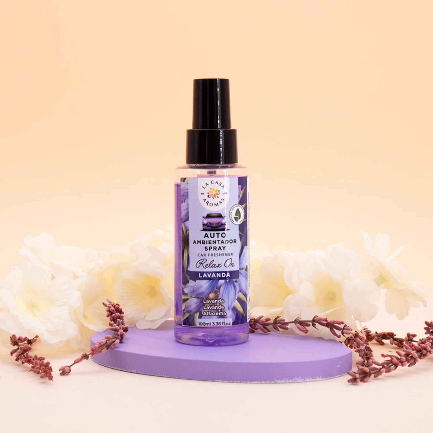 Spray Auto Lavanda 100Ml fotografia produsului