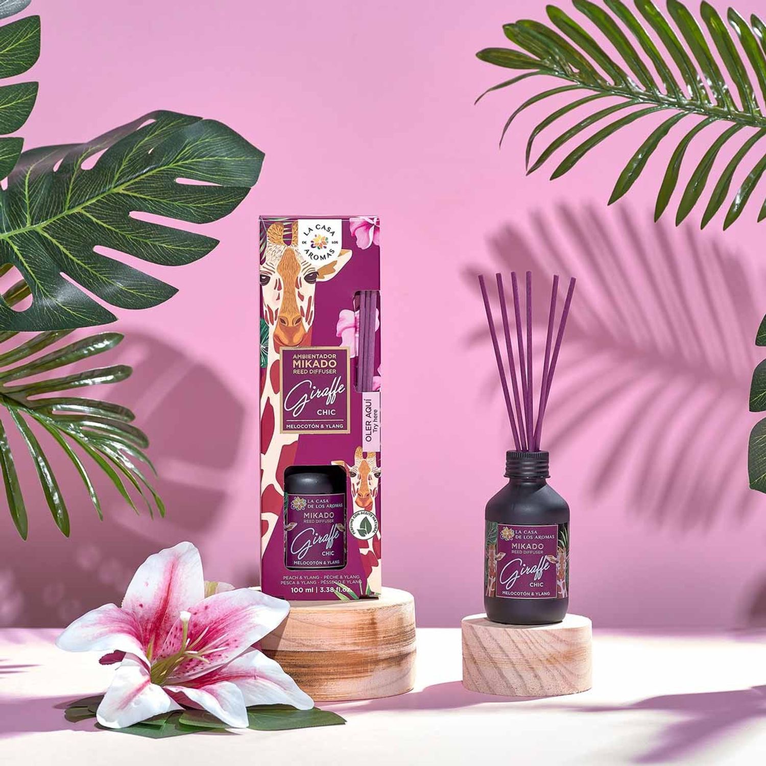 Parfum De Camera Wild Giraffe Chic - Piersica Si Ylang Ylang 100Ml fotografia produsului