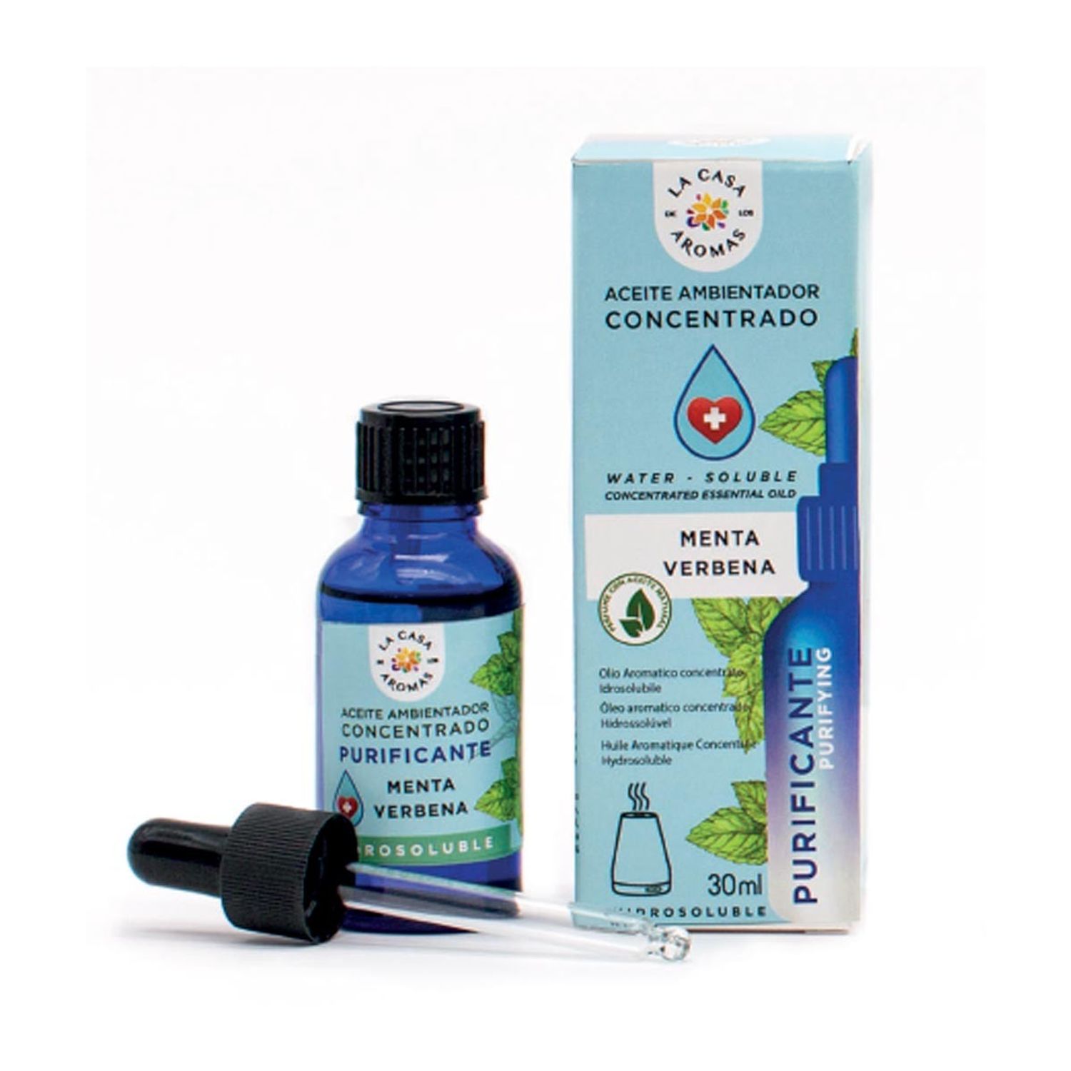 Ulei Esential Hidrosolubil Menta Verbena 30Ml fotografia produsului