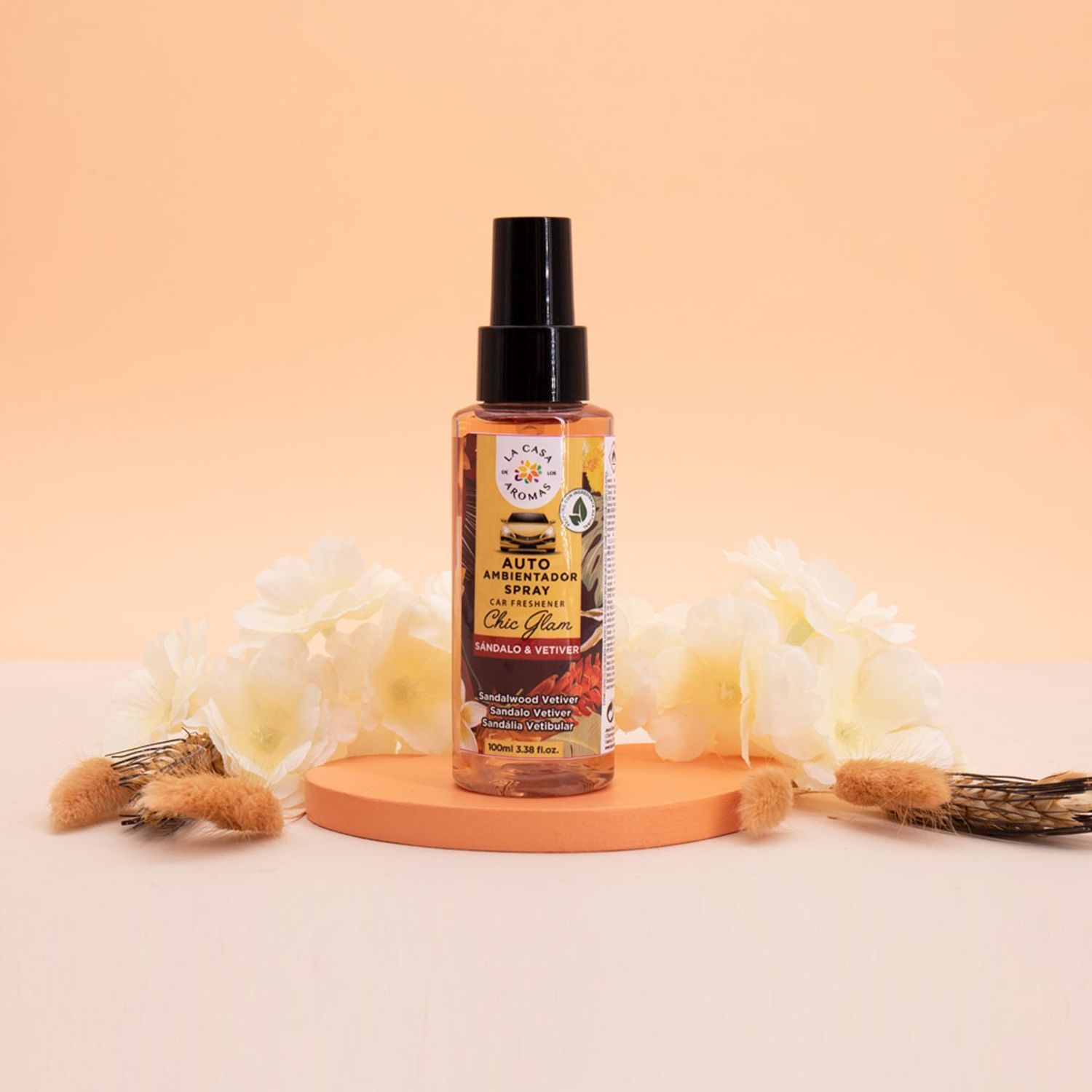 Spray Auto Sandalo Si Vetiver 100Ml fotografia produsului