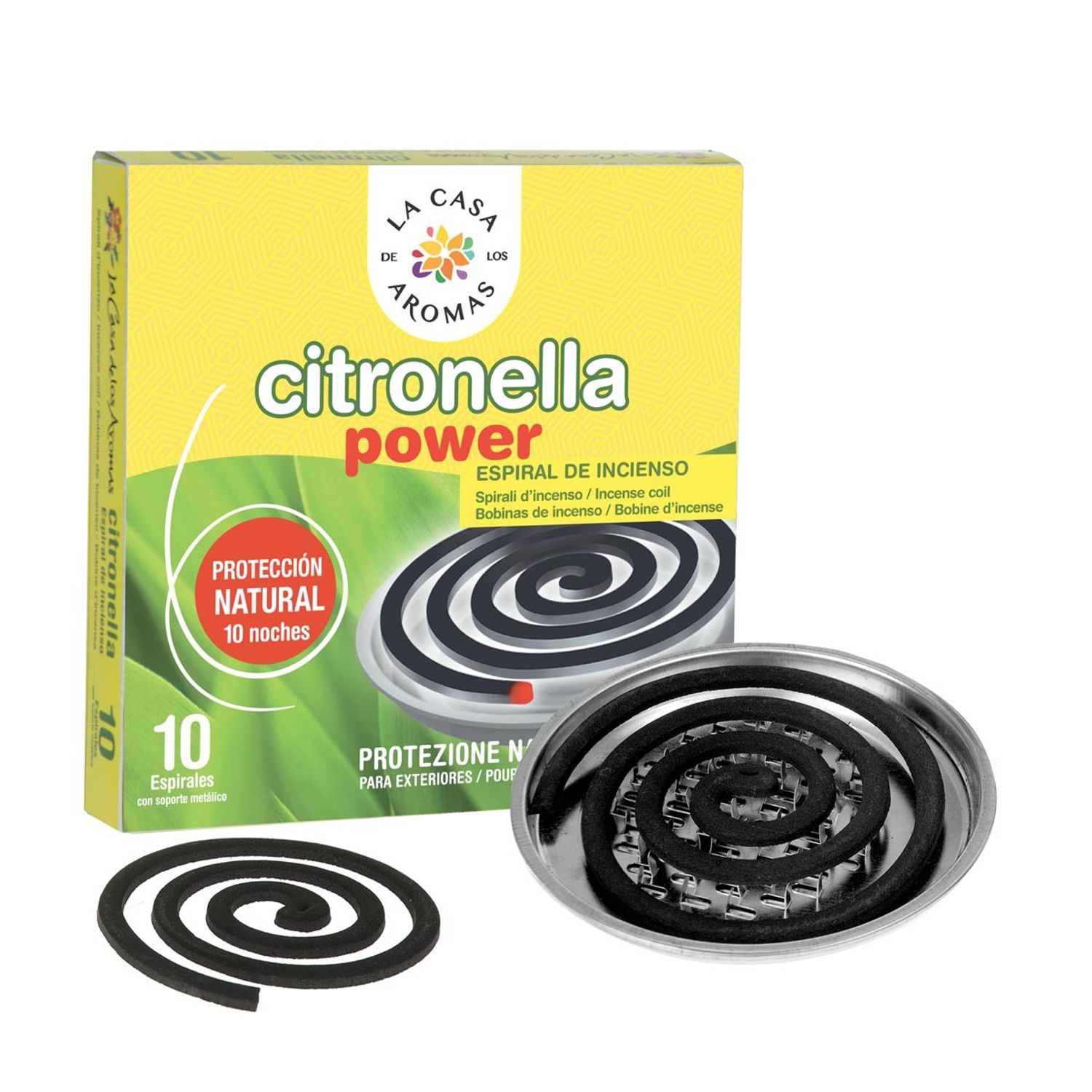 Spirala Citronella Antitantari 10Buc/Pachet fotografia produsului