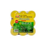 Mini Lumanare Citronella Antitantari 18Buc/Set fotografia produsului