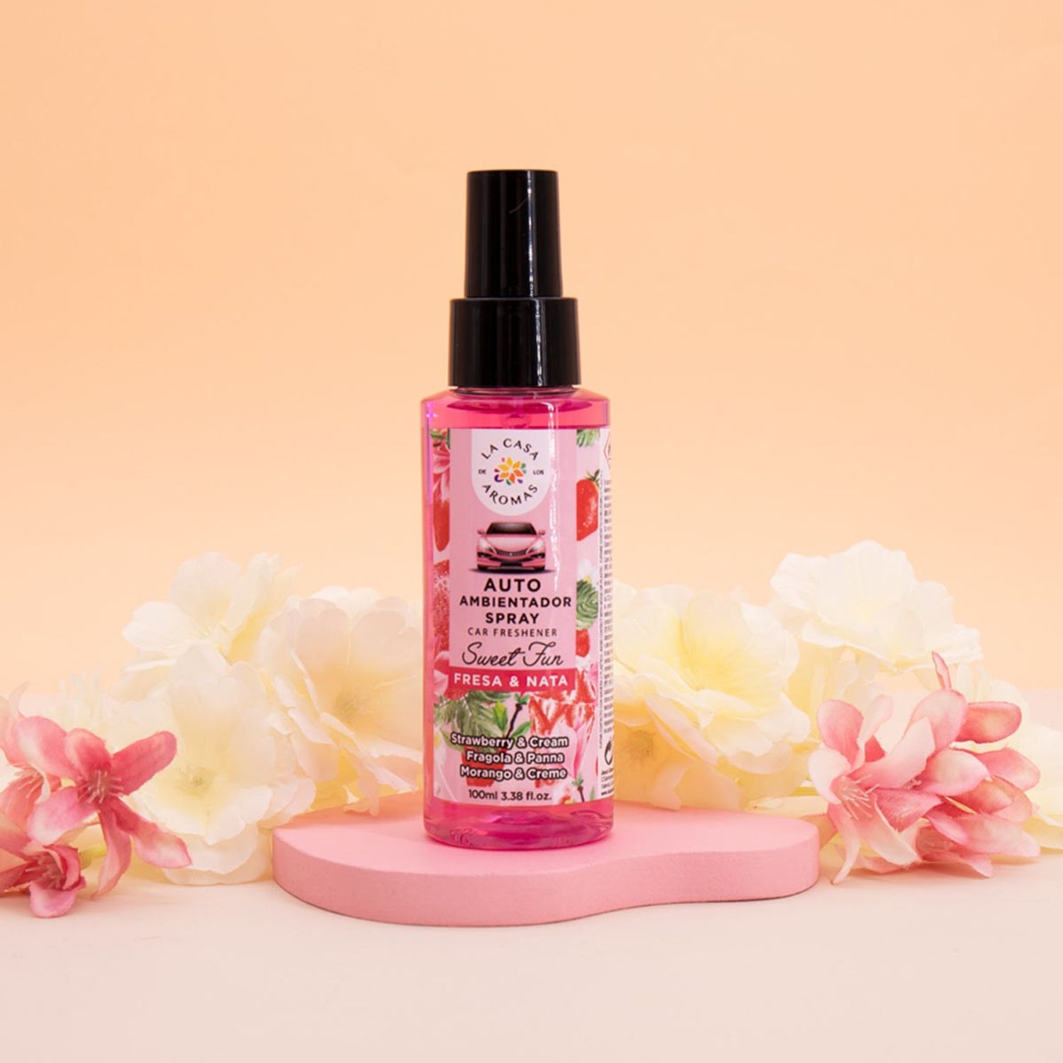 Spray Auto Capsuni Si Cirese 100Ml fotografia produsului