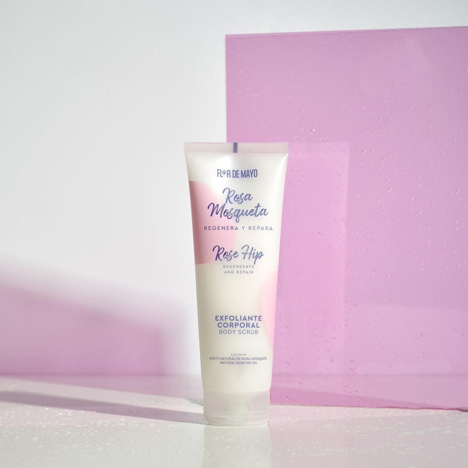 Exfoliant De Corp Trandafir 230Ml fotografia produsului