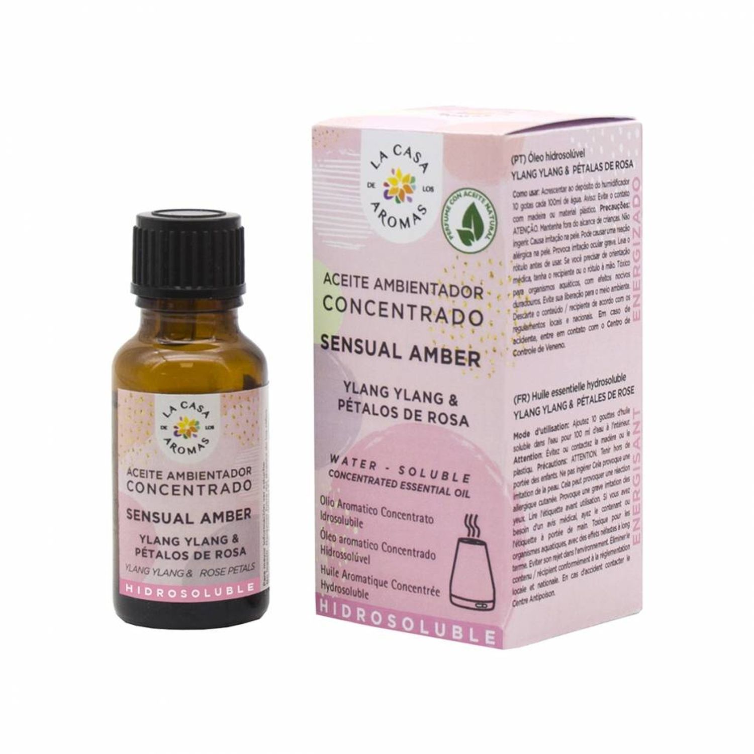 Ulei Hidrosolubil Sensual Amber 15Ml fotografia produsului