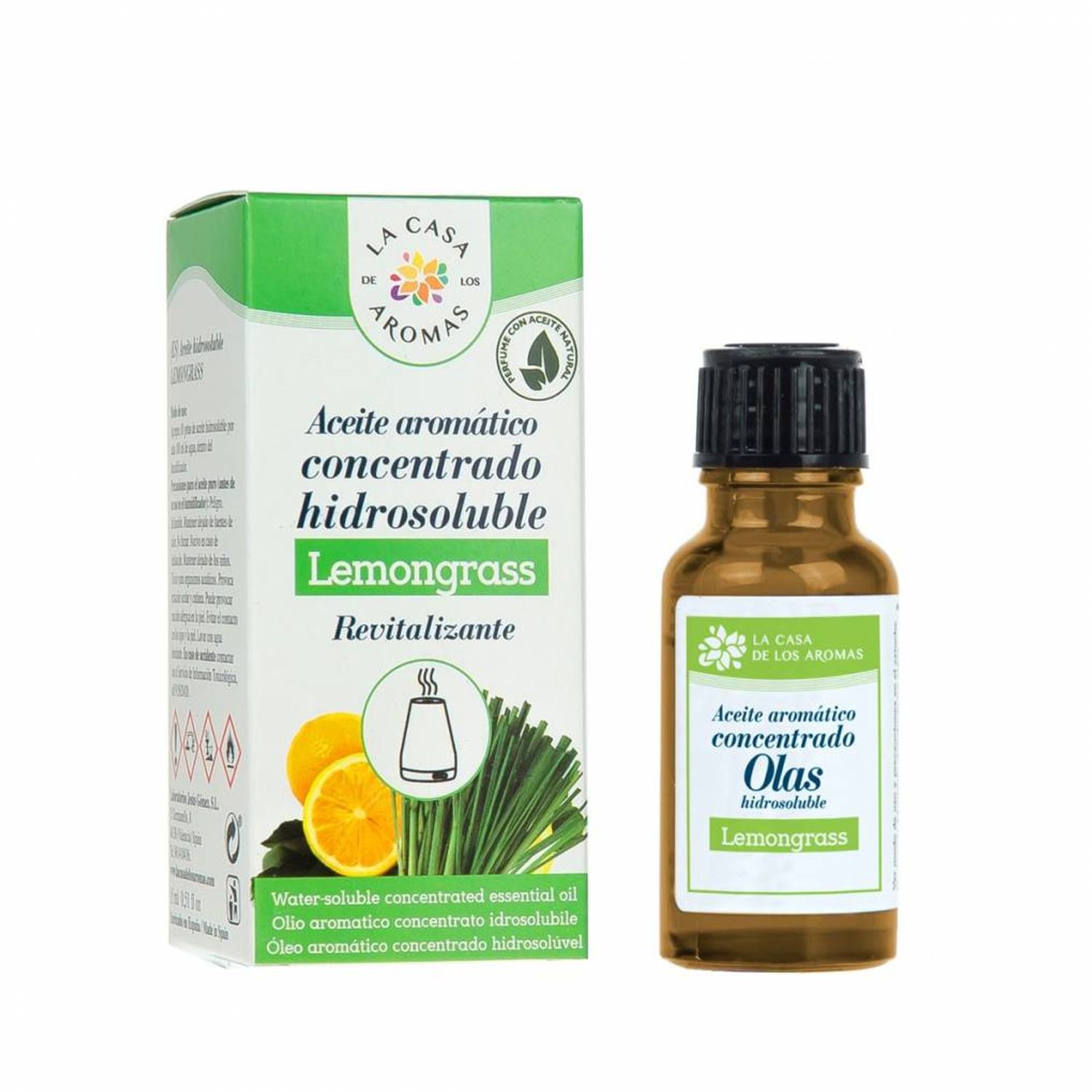 Ulei Esential Hidrosolubil Lemongrass 15 Ml fotografia produsului
