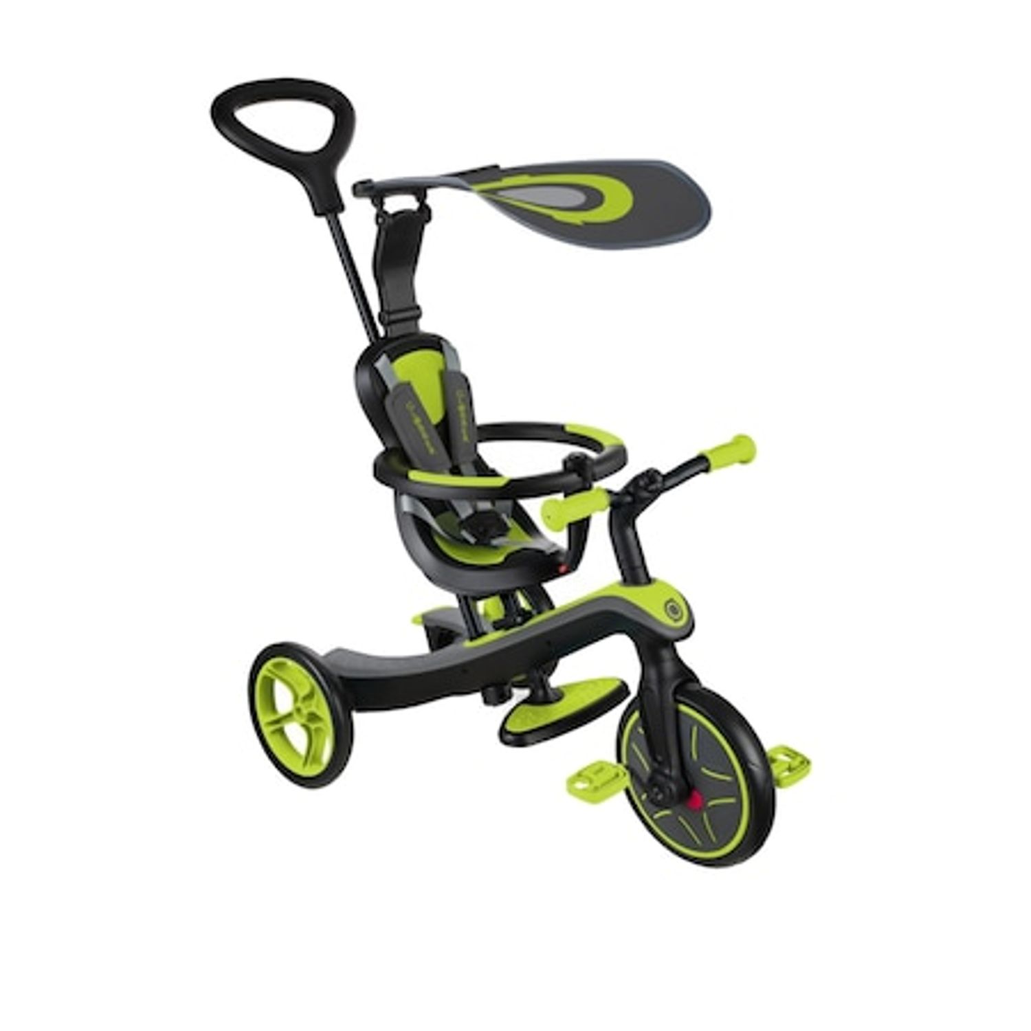 Tricicleta Globber Explorer 4 in 1 verde fotografia produsului