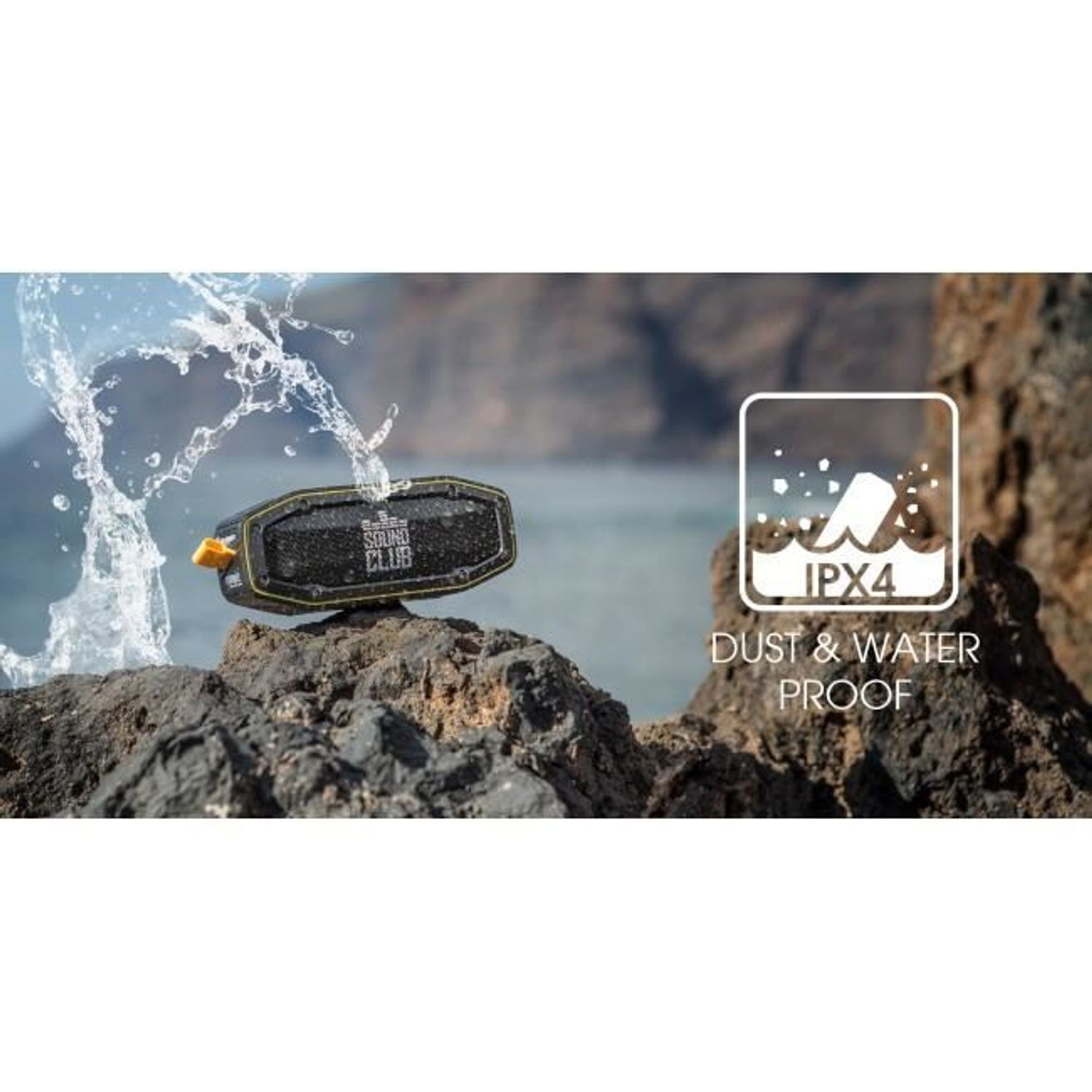 Boxa Audio, GoClever, Sound Club Rugged Mini fotografia produsului View 2 L