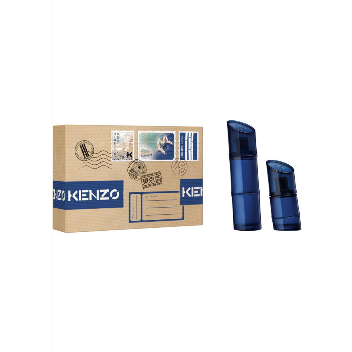 Set Kenzo Homme Intense, Apa de Toaleta 110 ml, Apa de Toaleta 40 ml fotografia produsului