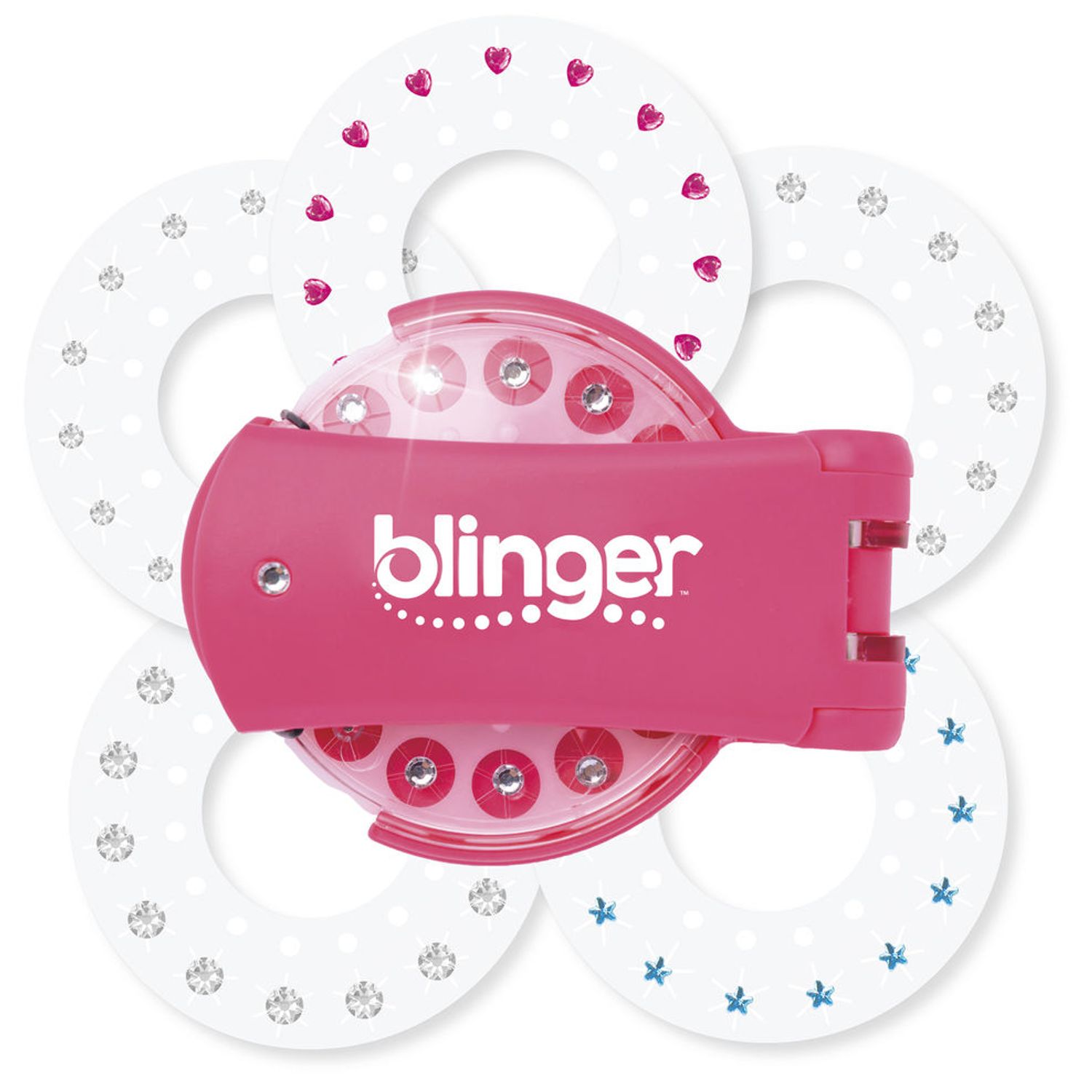Aplicator Blinger cu 75 pietre - Roz fotografia produsului