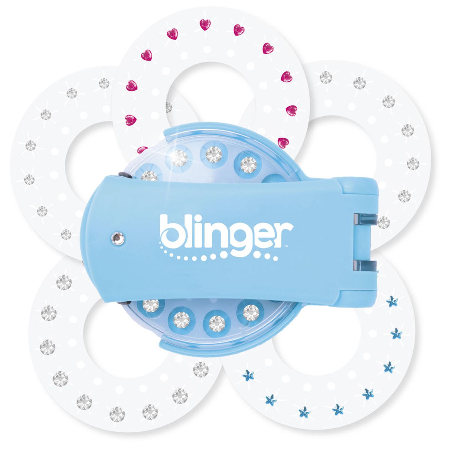 Aplicator Blinger cu 75 pietre - Bleu fotografia produsului