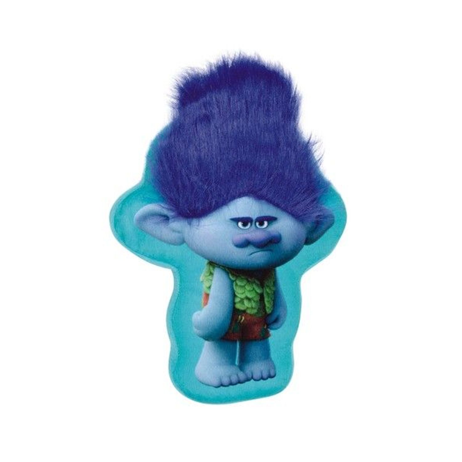 Perna plus in forma de Trolls albastra fotografia produsului