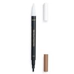 Ser pentru sprancene si creion pentru sprancene Makeup Revolution London Revolution Pro Ash Brown, 24 de ore, 1.6 ml fotografia produsului