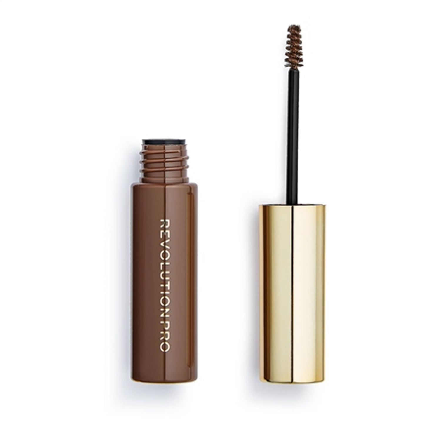 Gel pentru sprancene, Makeup Revolution Volume and Sculpt, Warm Brown, 6 ml fotografia produsului View 2 L