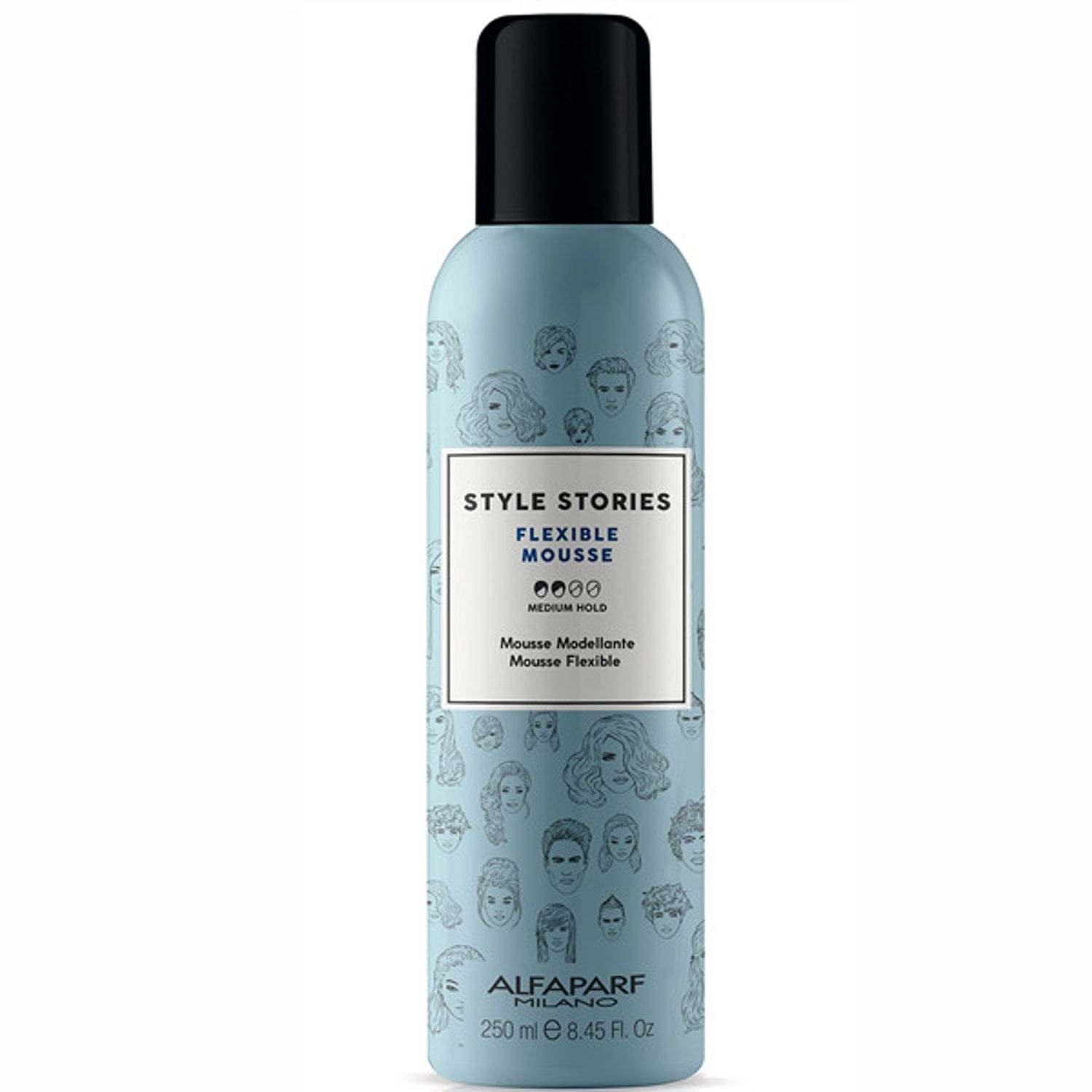 Spuma de par flexibila Alfaparf Style Stories Flexible Mousse, 250 ml фото продукта