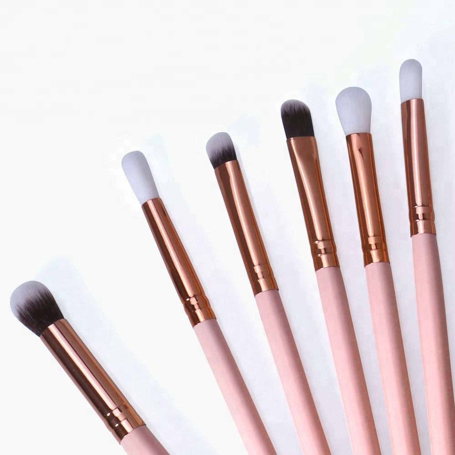Set 12 pensule machiaj cosmetic profesional fotografia produsului View 3 L