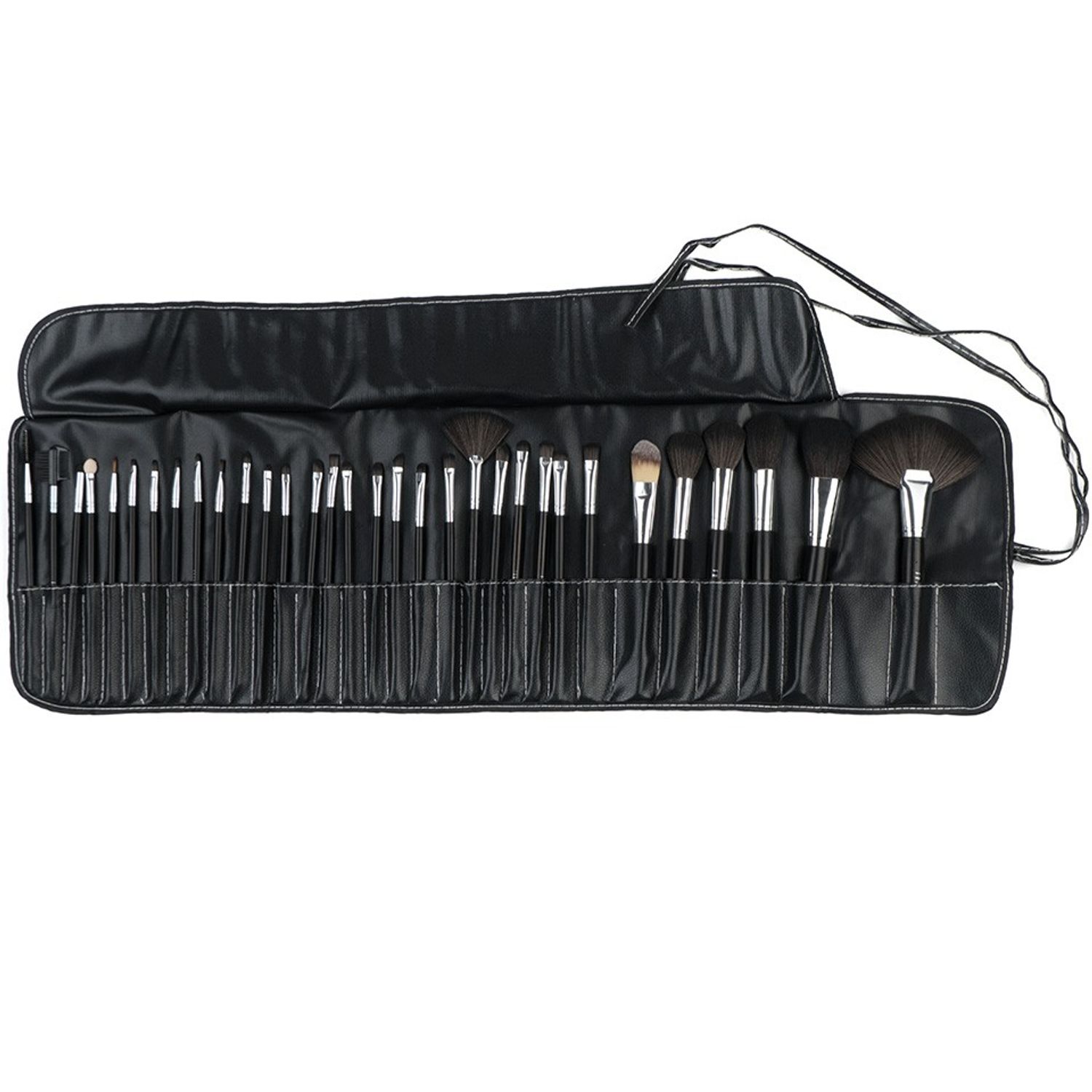 Set 32 pensule profesionale de machiaj Black fotografia produsului View 3 L