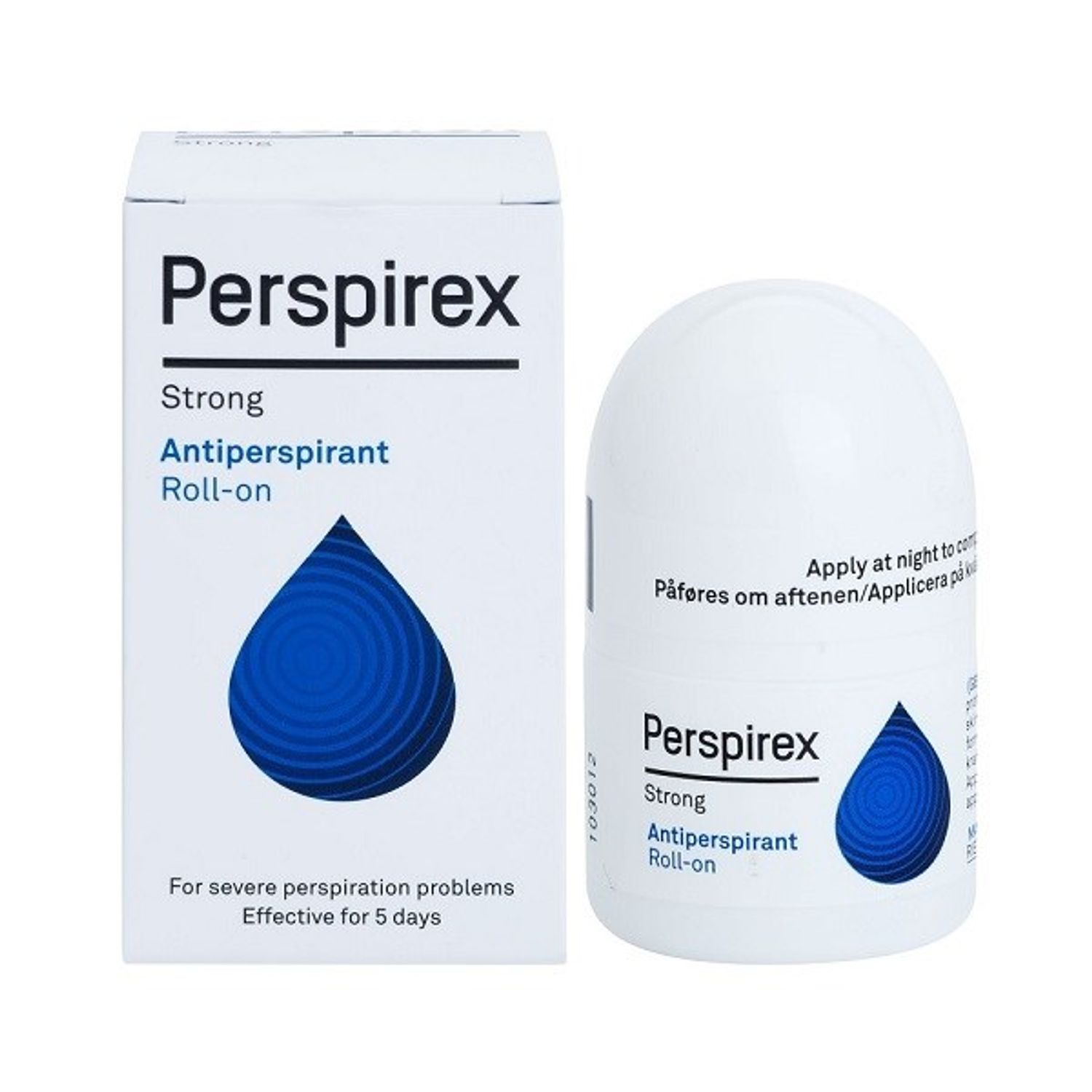 Deodorant antiperspirant roll-on Perspirex Strong, 20 ml fotografia produsului
