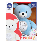 Jucarie de plus Teddy Sunki cu proiector, 30 cm, albastru fotografia produsului